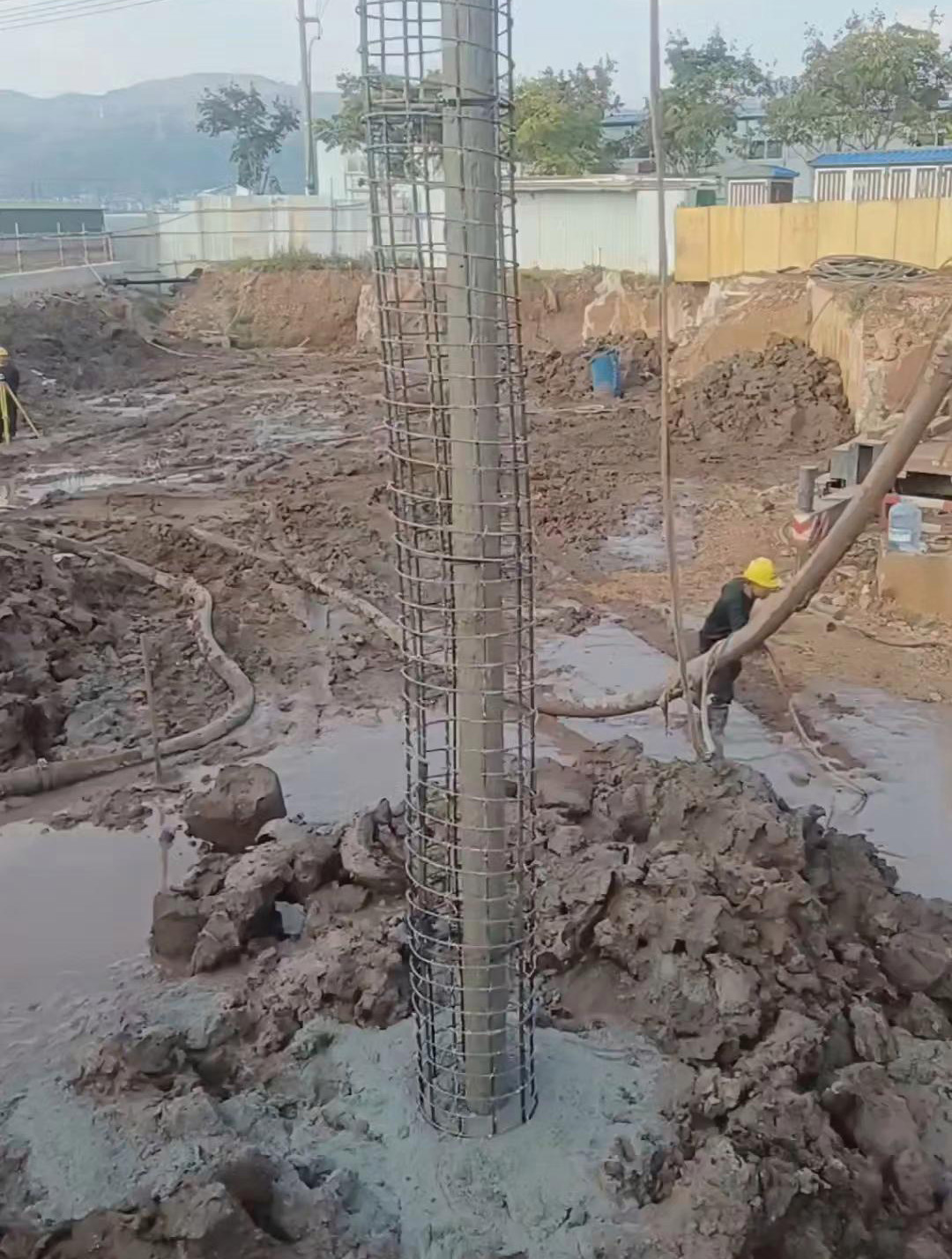 青岛即墨区长螺旋钻孔压灌桩